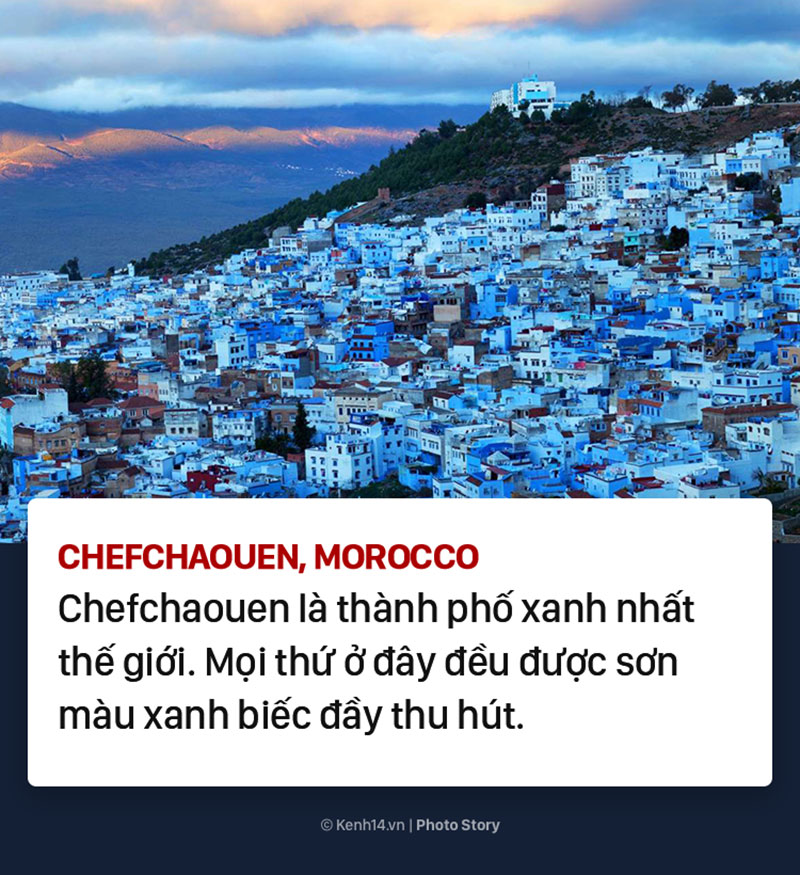 Những thành phố một mình một kiểu trên thế giới